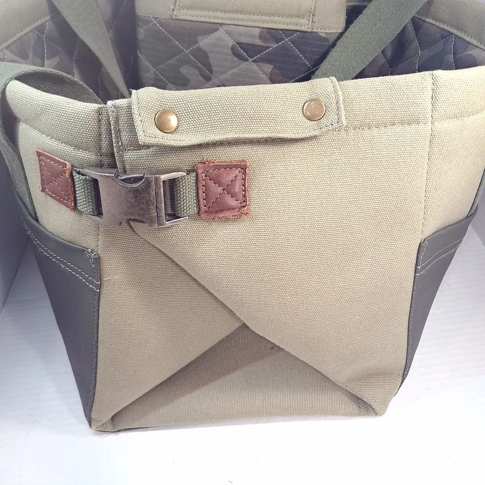 NEW Reddy Pet Carrier Tote Bag Pets Dog Cat Camo Canvas camouflage‎ mat green
